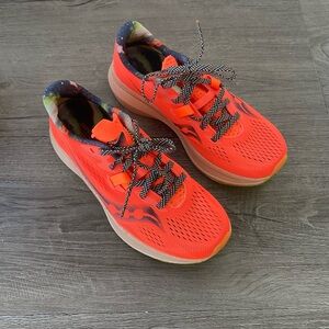 Saucony Endorphin Pro 2 Campfire Vibrant Orange Athletic Shoes